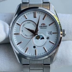 💫Orient Watch SUN&MOON Automatic Mechanical Contemporary RN-AK0301S Men's watch.