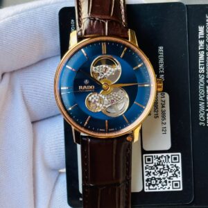 Rado Couple Open Heart Automatic Blue Dail 