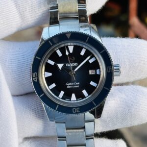🌟Rado Captain Cook Automatic 42 Mm Blue dial men’s watch .