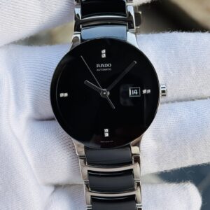 🌟Rado Centrix Jubile Black Dial Stainless Steel Automatic Men s Watch R30941702.