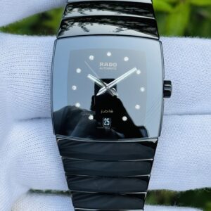 🌟RADO Sintra automatic Black Ceramic Men's watch R62906153.