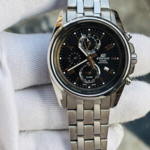 🌟Casio Edifice Men’s Black Dial Stainless Steel Band Watch - EFB-301JD-1ADR .