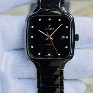 🌟RADO TRUE SQUARE AUTOMATIC DIAMONDS MEN,S WATCH R27078702 .