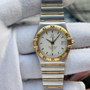 🌟OMEGA CONSTELLATION  Chronometer automatic 35.5 mm, ‑ yellow gold on steel ‑