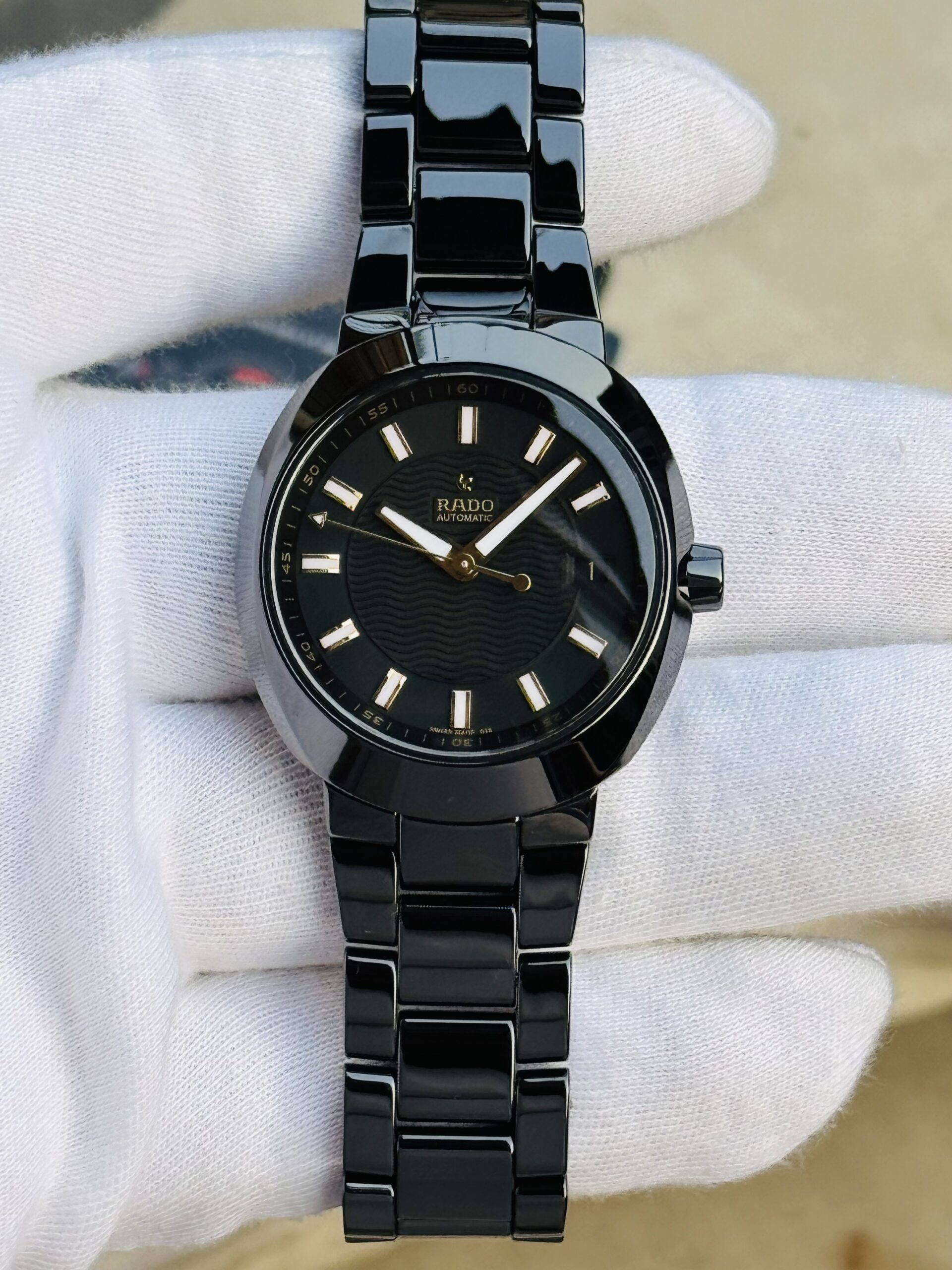 🌟BLACK CERAMIC BEAST. D-STAR. 🖤 RADO D-STAR AUTOMATIC - FULL CERAMIC . - Image 7