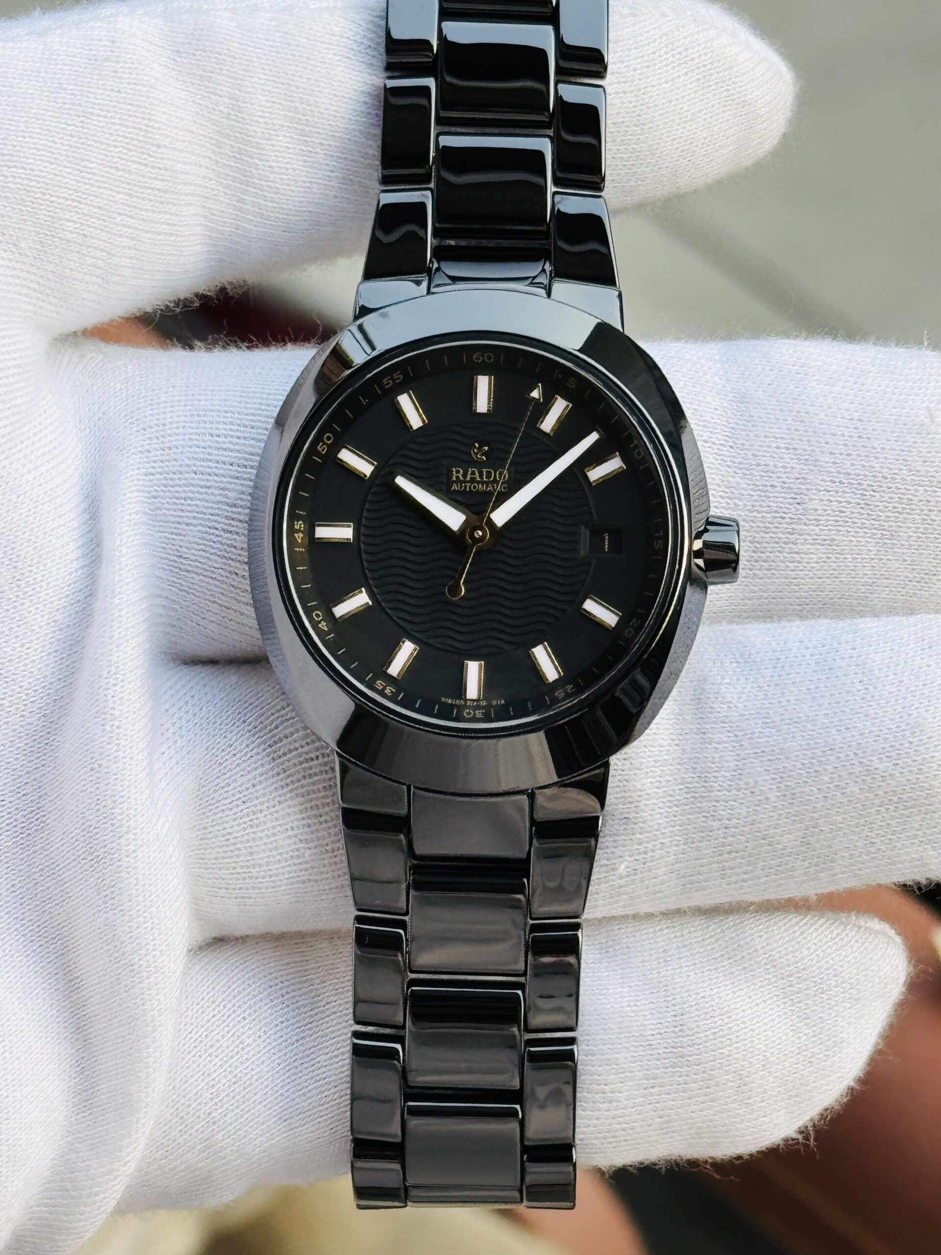 🌟BLACK CERAMIC BEAST. D-STAR. 🖤 RADO D-STAR AUTOMATIC - FULL CERAMIC . - Image 4
