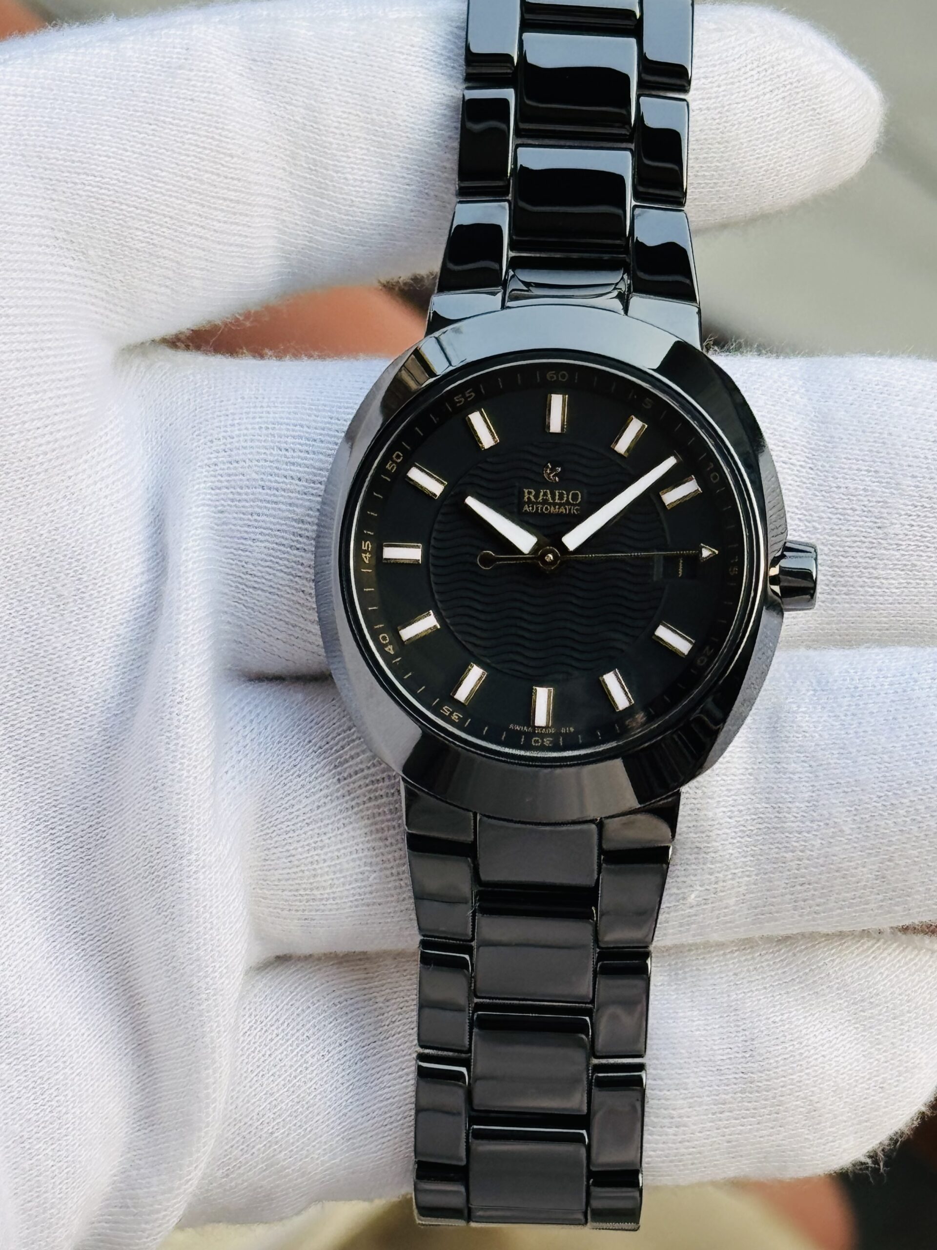 🌟BLACK CERAMIC BEAST. D-STAR. 🖤 RADO D-STAR AUTOMATIC - FULL CERAMIC .