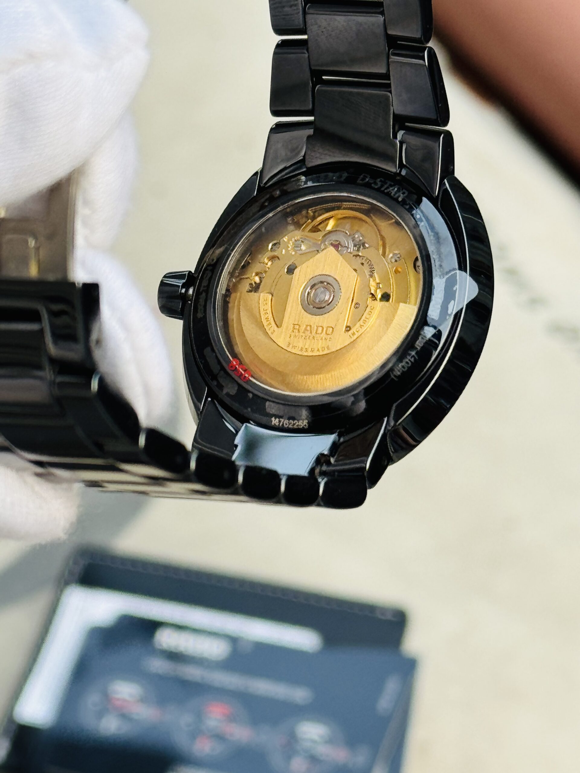 🌟BLACK CERAMIC BEAST. D-STAR. 🖤 RADO D-STAR AUTOMATIC - FULL CERAMIC . - Image 3